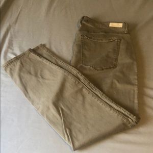 Abercrombie chino jeggings